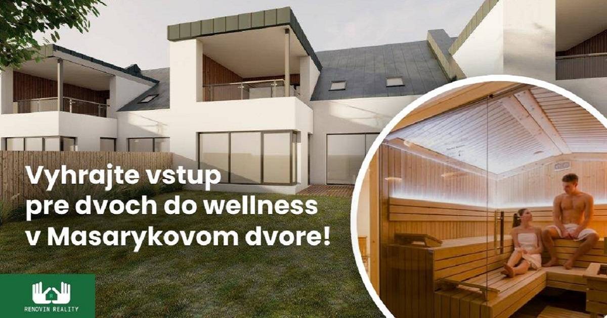 Vyhrajte vstup pre dvoch do wellness v Masarykovom dvore!