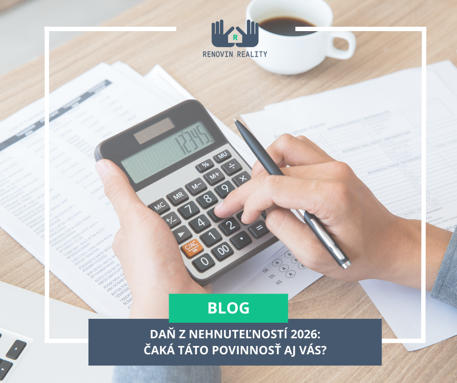 Daň z nehnuteľností 2026: Čaká táto povinnosť aj vás? Daň z nehnuteľností 2026: Čaká táto povinnosť aj vás?